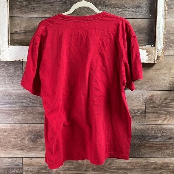 Faded Glory T Shirt Eagle Graphic USA Home of the Brave Size XL 46-48 Red - Picture 5 of 5
